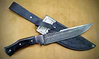 JN Handmade Knives fighter damascus 12
